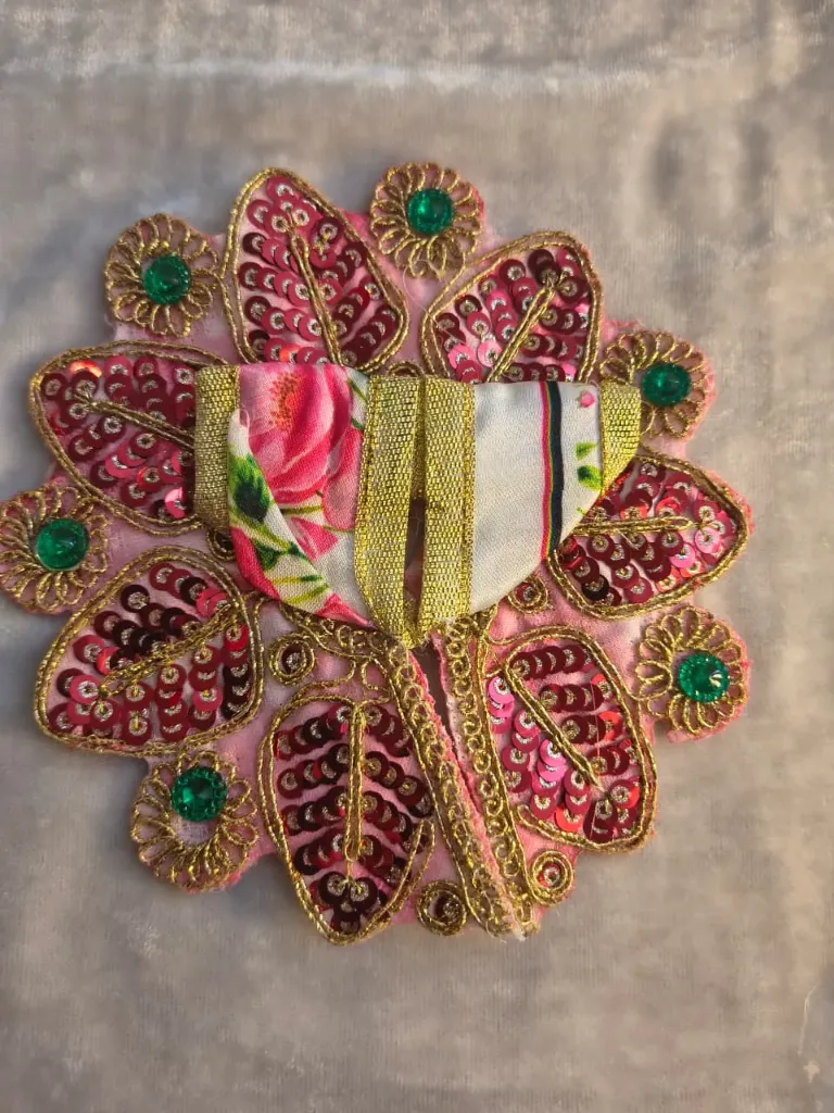 Pink colour poshak (Size-1)