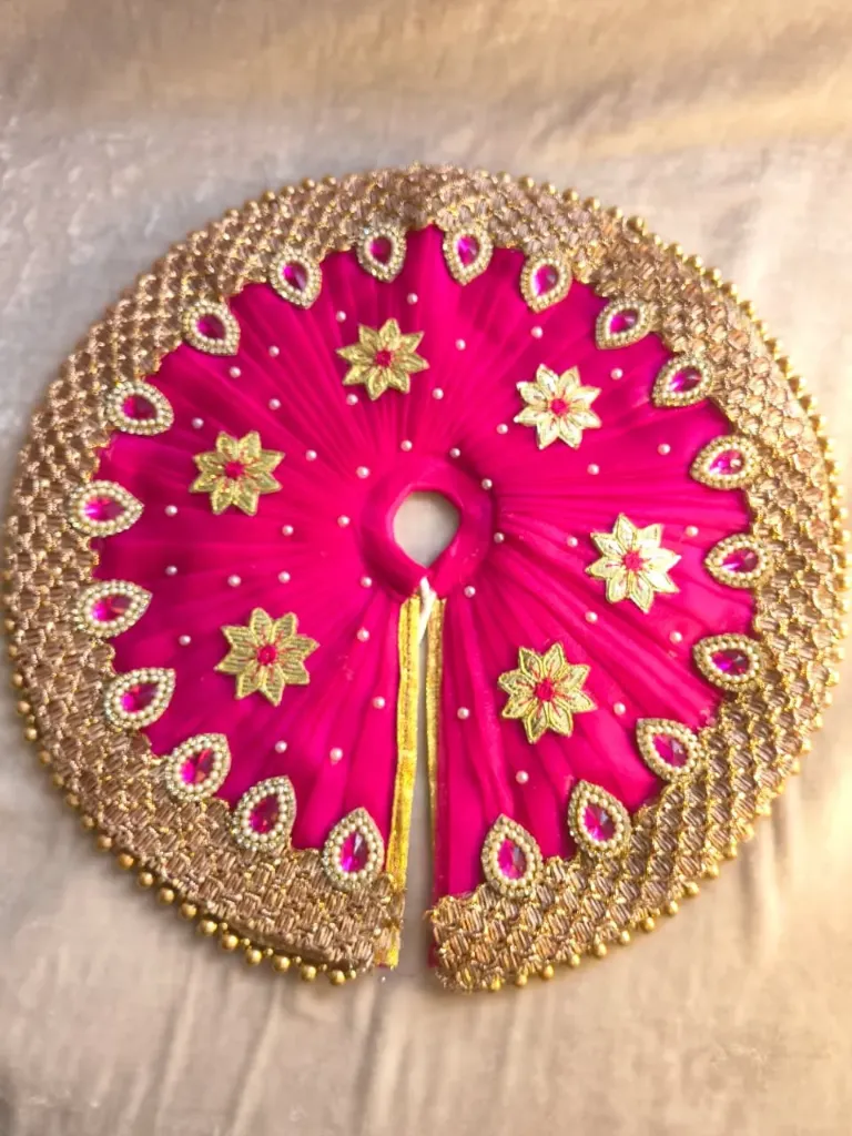 Rose delight poshak with pagdi