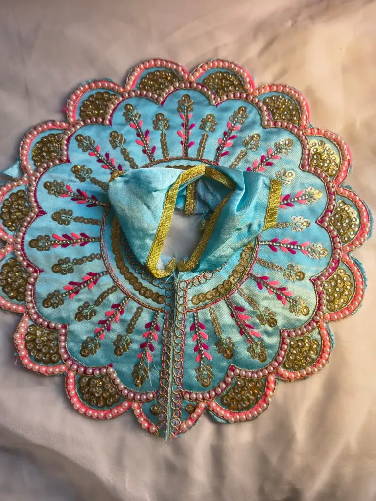 Blue radiance poshak