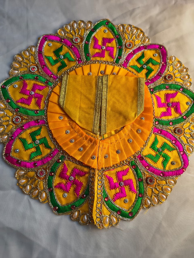 Yellow grace poshak