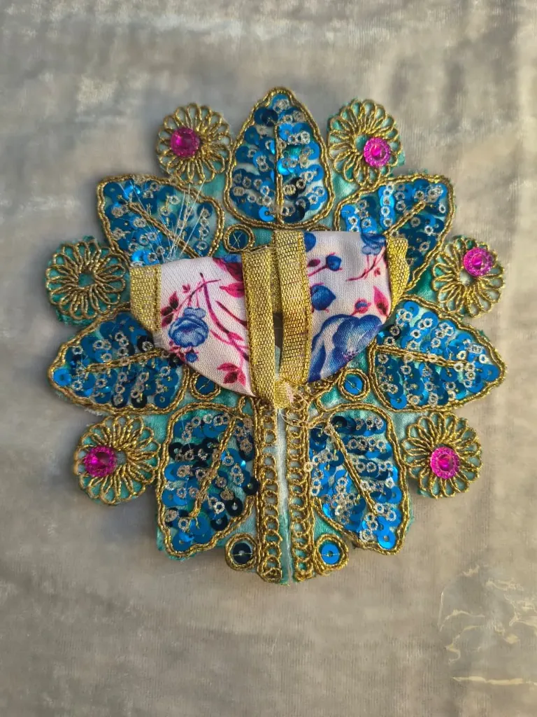 Bright blue poshak (Size-1)