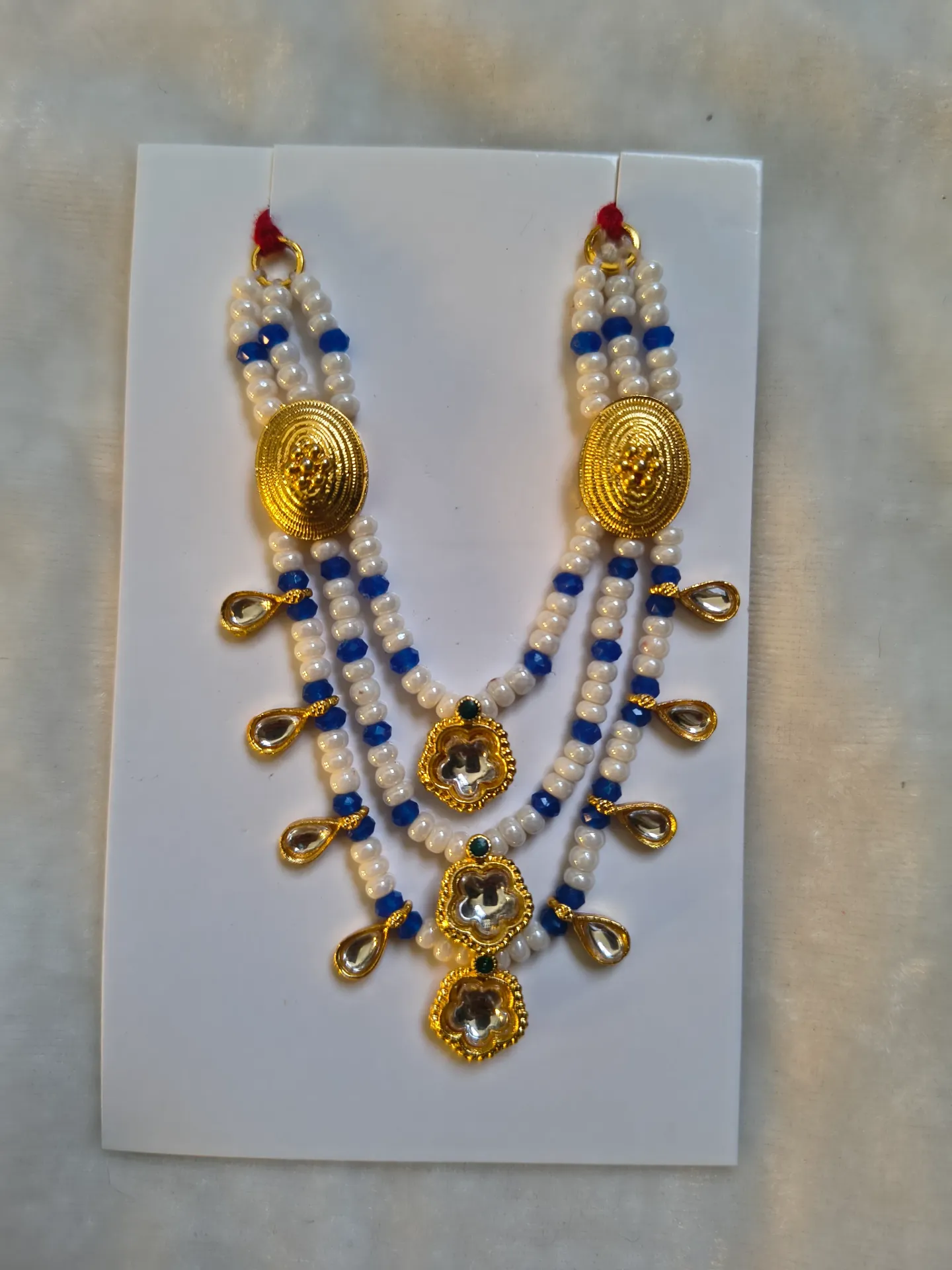 Triple layer necklace