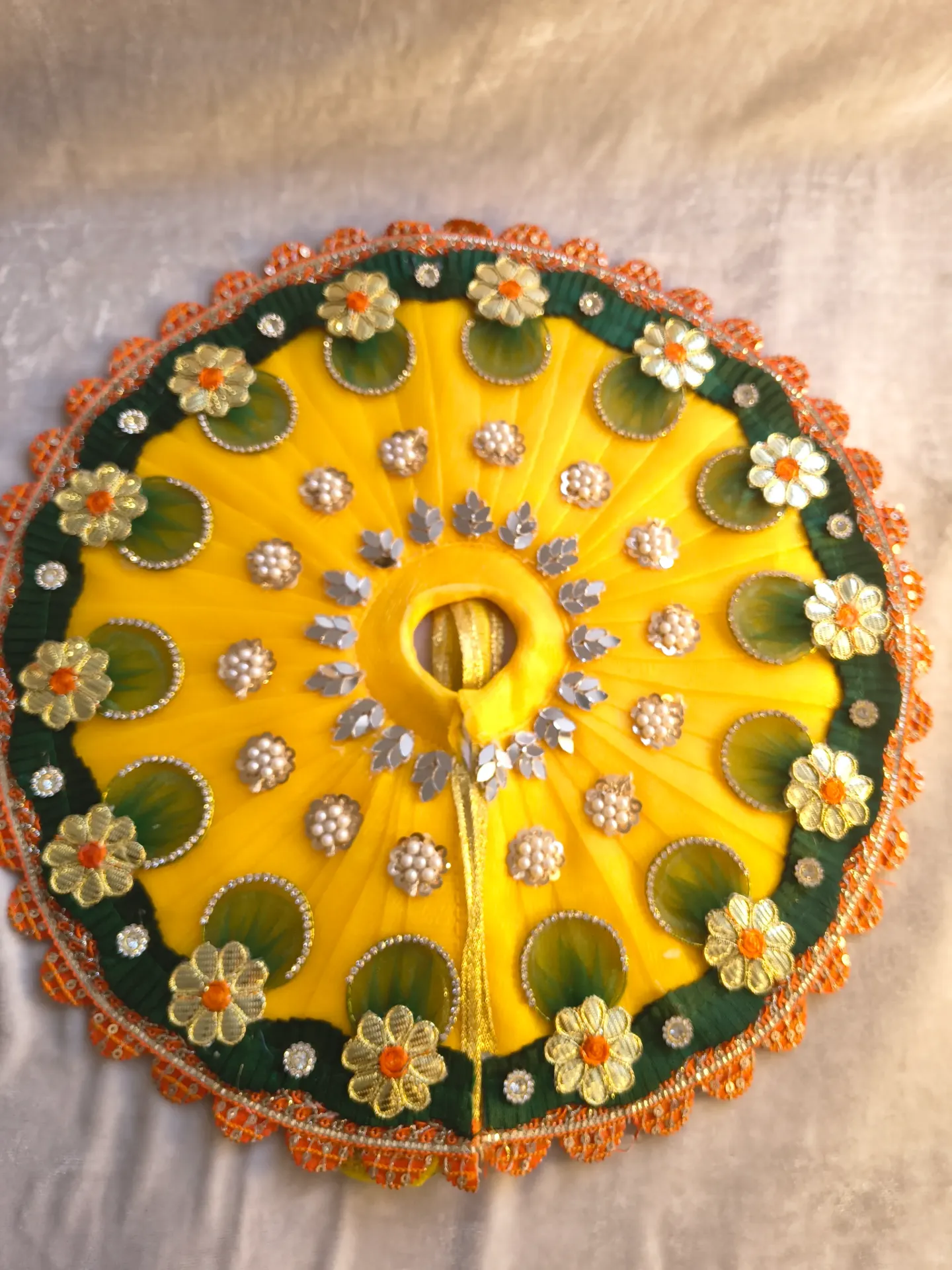 Elegant yellow poshak with pagdi (Size-0)