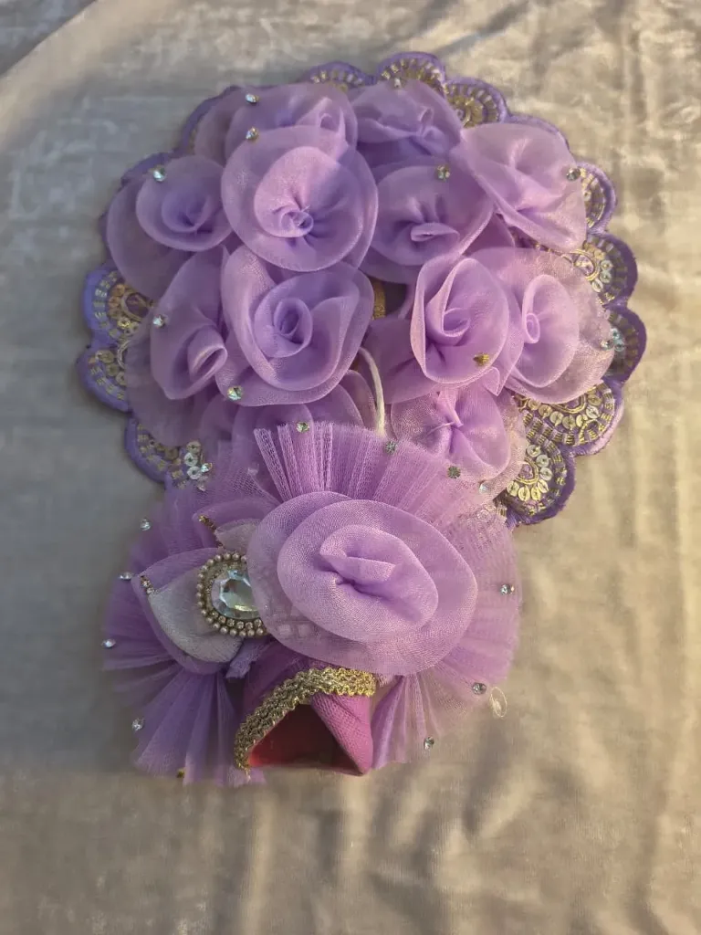 Purple majesty poshak (Size-0)