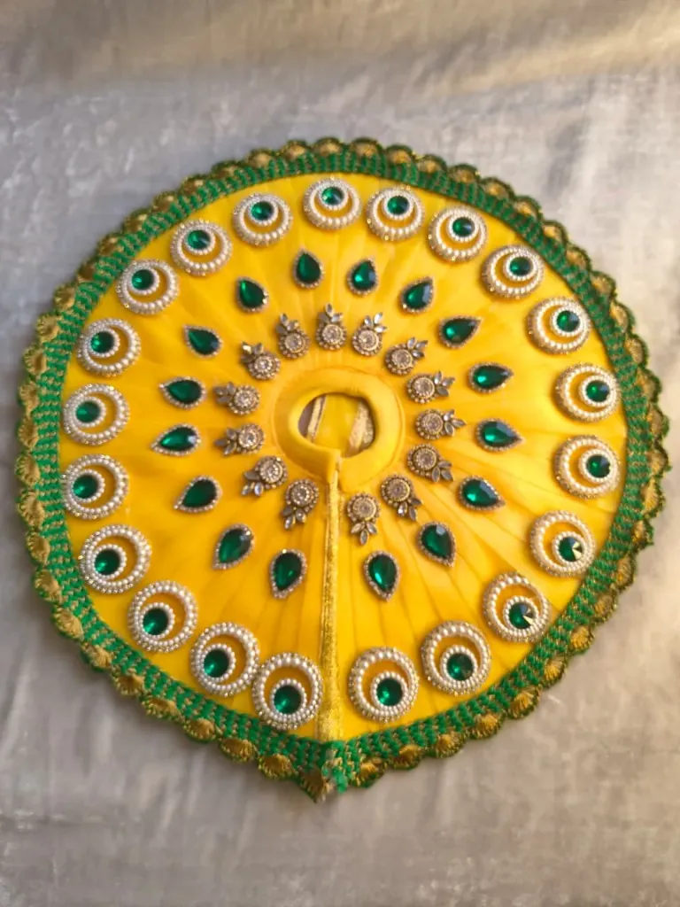 Royal yellow poshak with pagdi (Size-0)