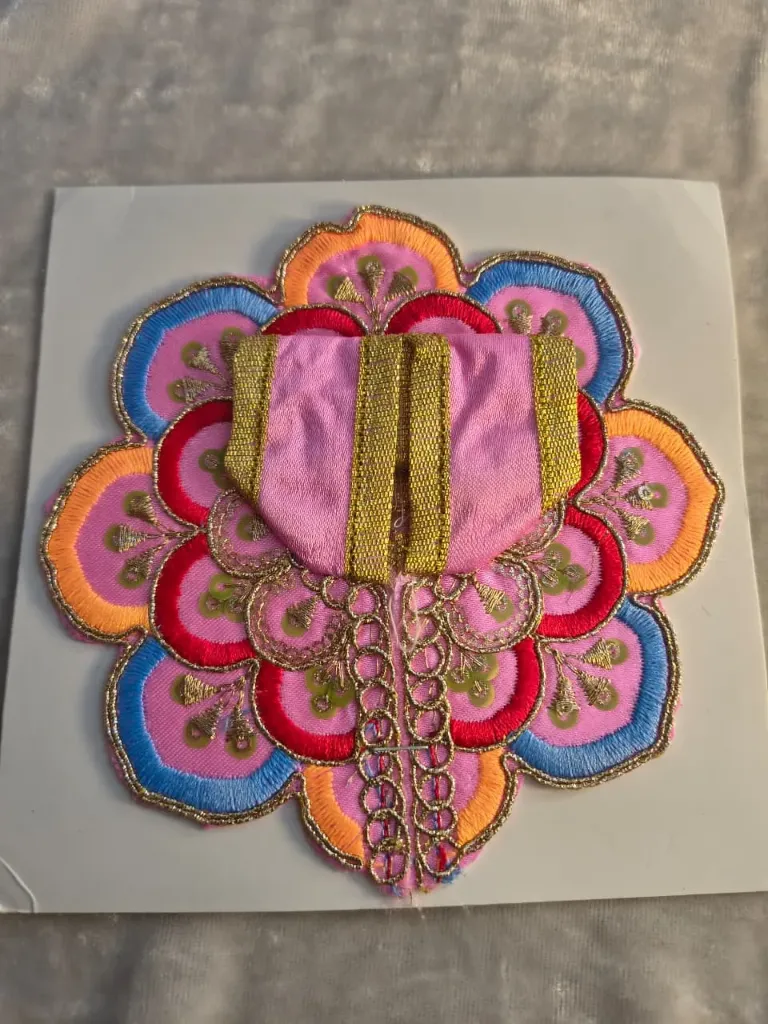 Pink ivory poshak (Size-0)