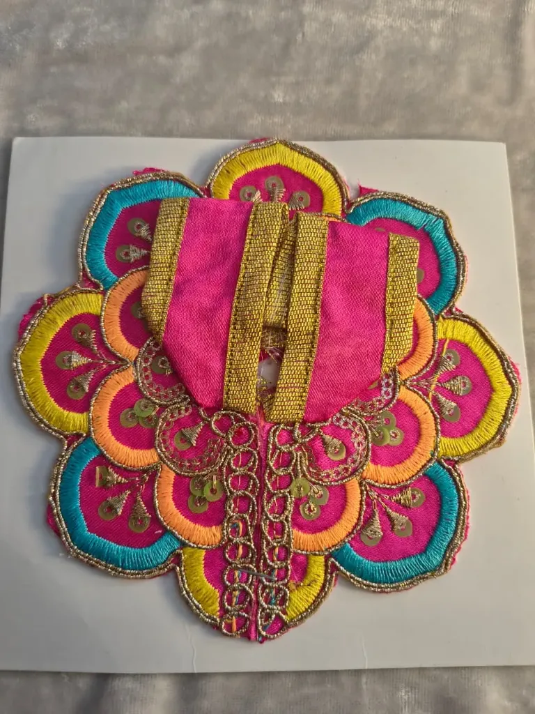 Rose ivory poshak (Size-0)