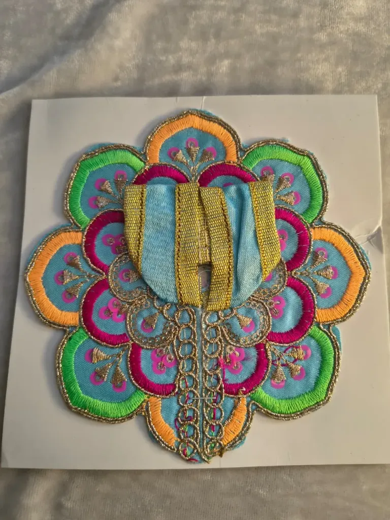 Blue ivory poshak (Size-0)